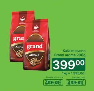 Kafa mlevena Grand Aroma 200g