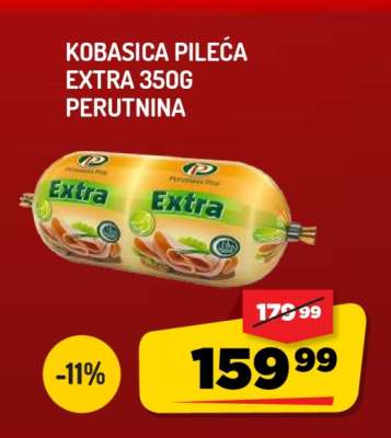 KOBASICA PILEĆA EXTRA 350g PERUTNINA