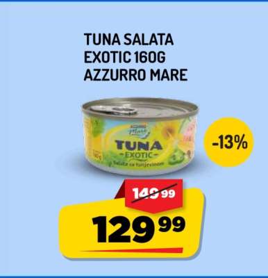Tuna Salata Exotic 160g Azzurro Mare