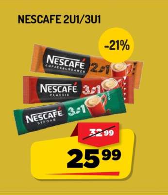 NESCAFÉ 2v1, 3v1