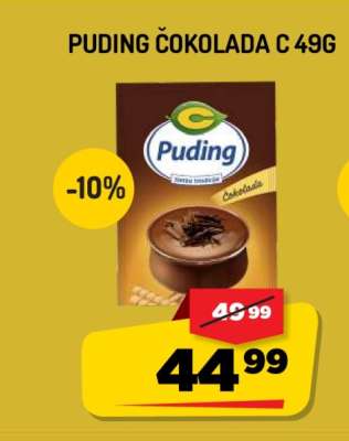 PUDING ČOKOLADA C 49g