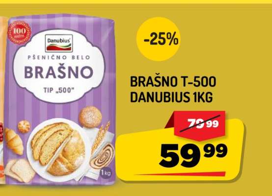 BRASNO T-500 DANUBIUS 1KG