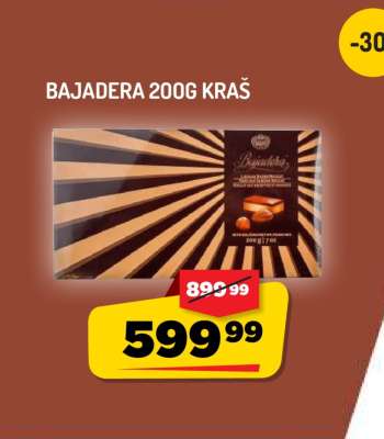 BAJADERA 200g KRAŠ