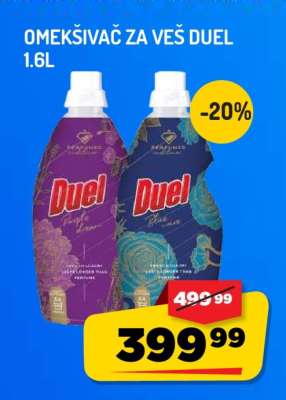 Omekšivač za veš Duel 1,6l