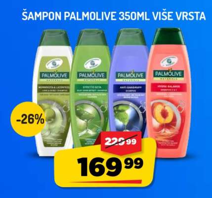 Šampon Palmolive 350ml više vrsta