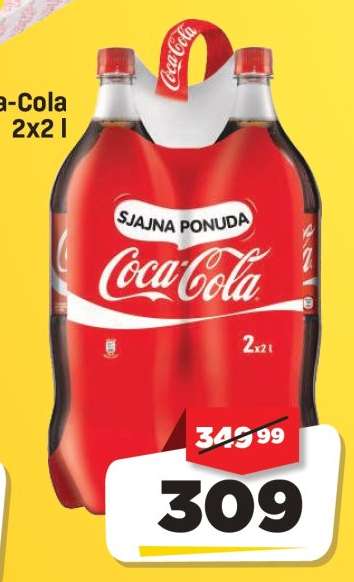 Coca cola 2x2 l
