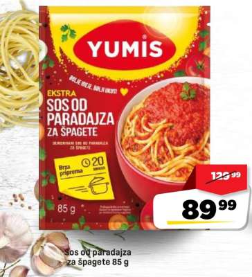 Sos od paradajza za špagete 85 g