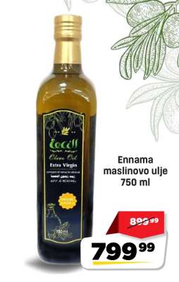 Ennama maslinovo ulje 750 ml