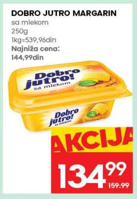 Dobro jutro margarin