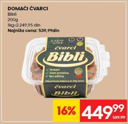 DOMAĆI ČVARCI