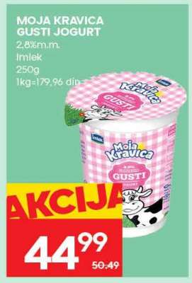 Moja Kravica Gusti jogurt