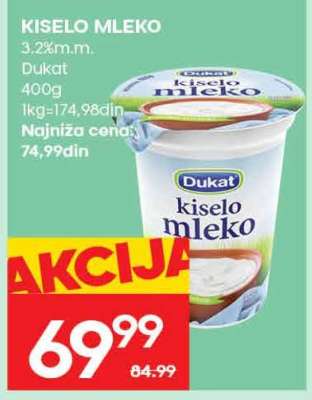 KISELO MLEKO
