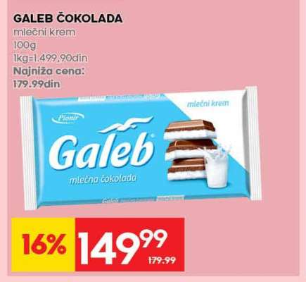 GALEB ČOKOLADA