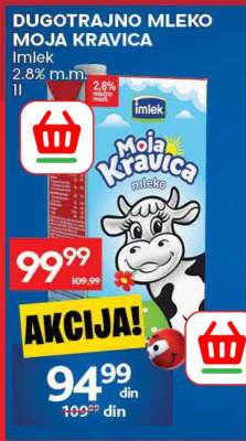 DUGOTRAJNO MLEKO Moja Kravica