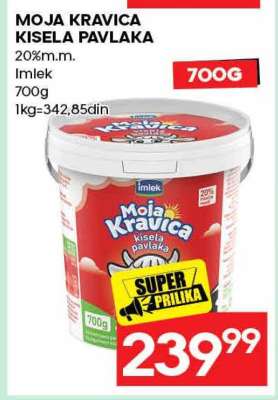 MOJA KRAVICA KISELA PAVLAKA