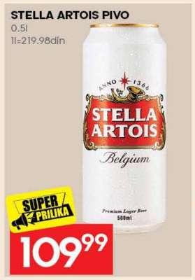 Stella Artois pivo
