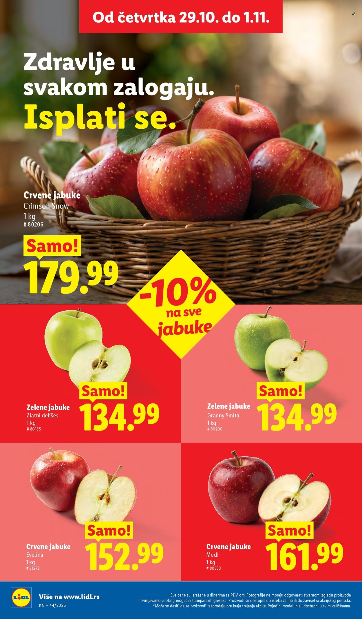 Lidl katalog - 29.10.2026 - 04.11.2026. Stranica 18