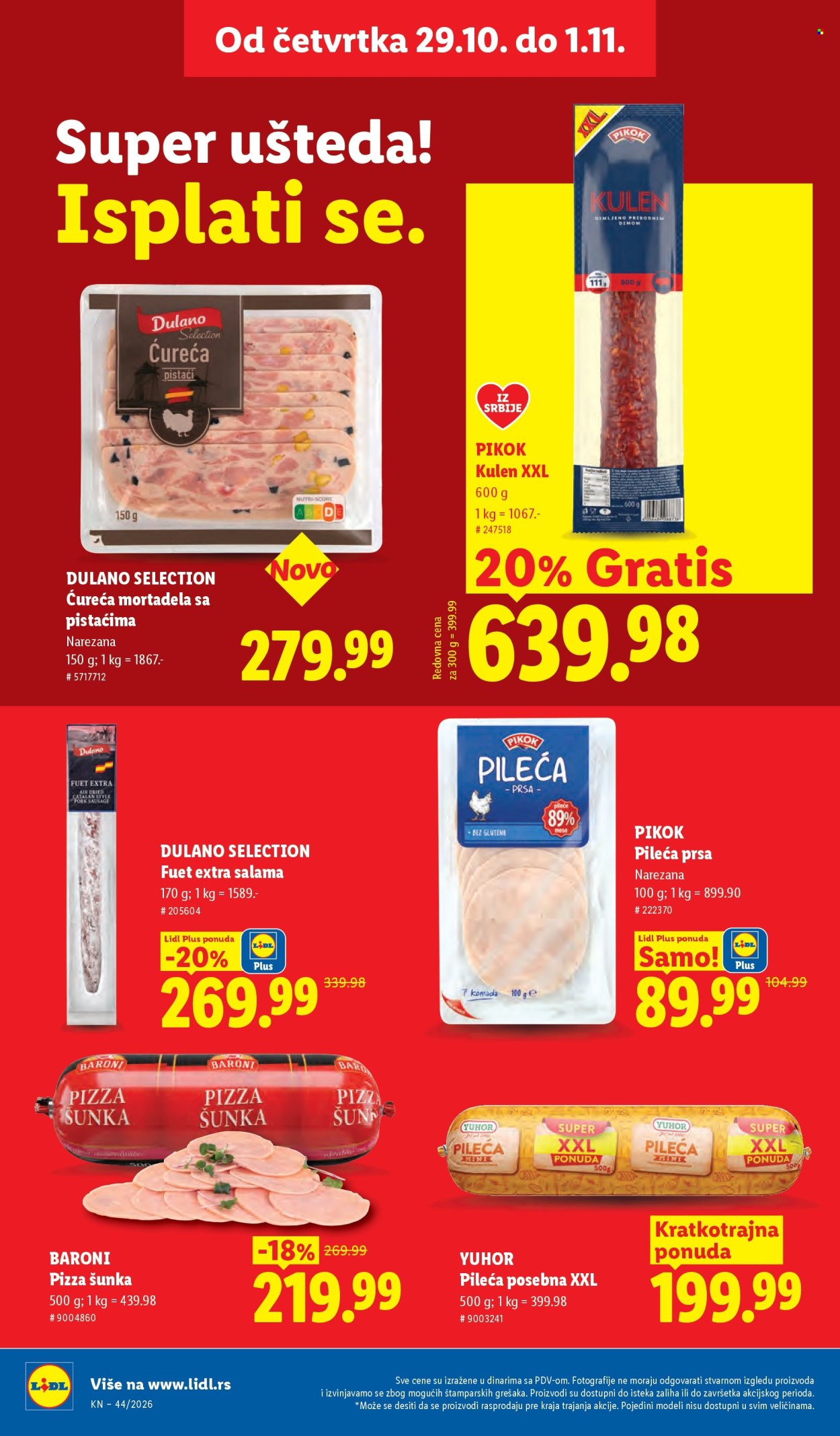 Lidl katalog - 29.10.2026 - 04.11.2026. Stranica 26