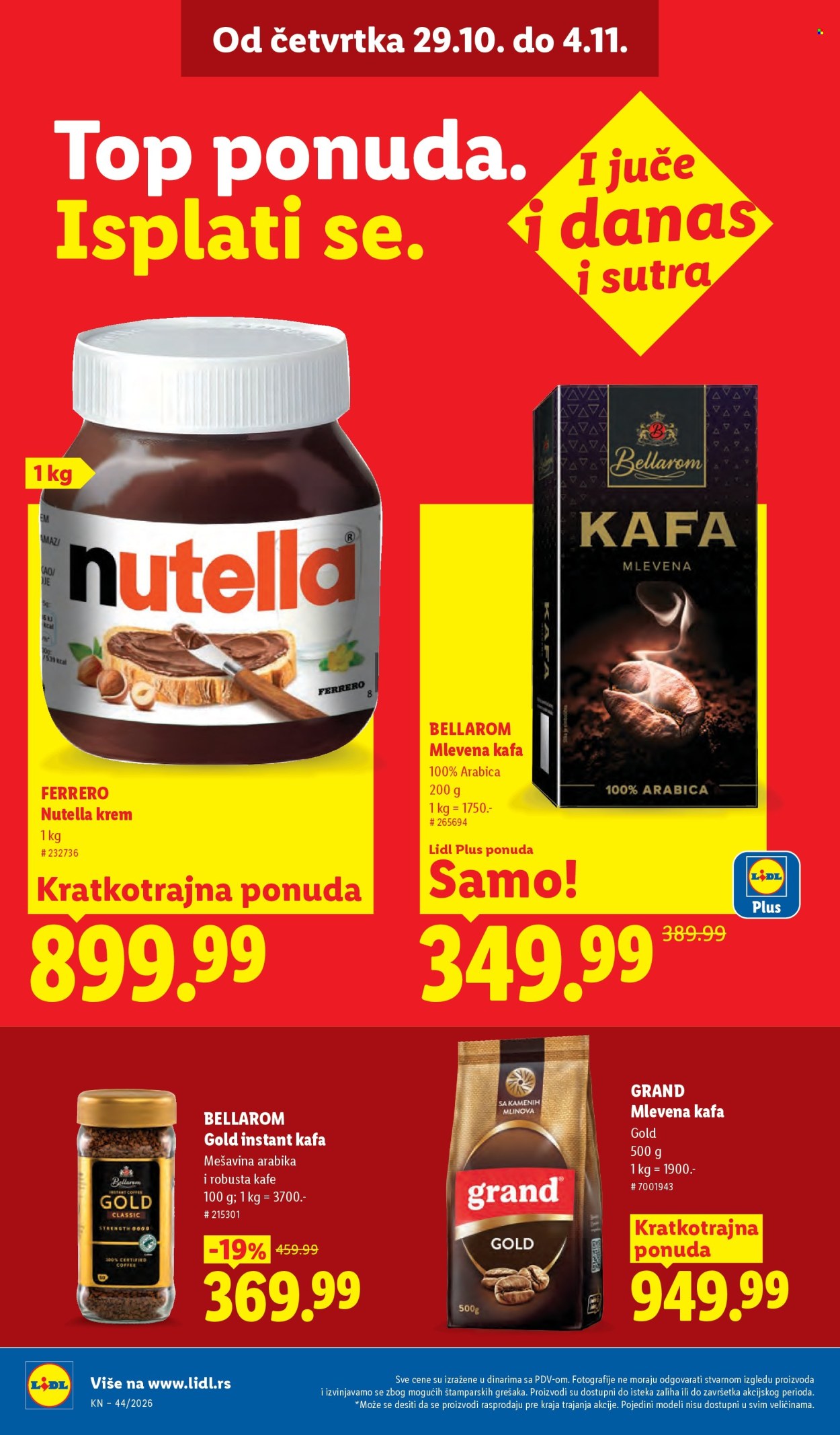 Lidl katalog - 29.10.2026 - 04.11.2026. Stranica 32