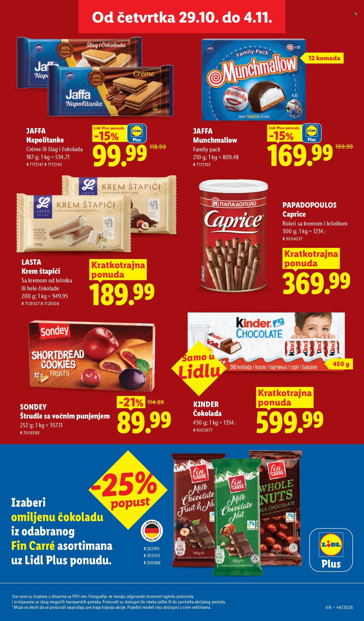 Lidl katalog - 29.10.2026 - 04.11.2026. Stranica 33