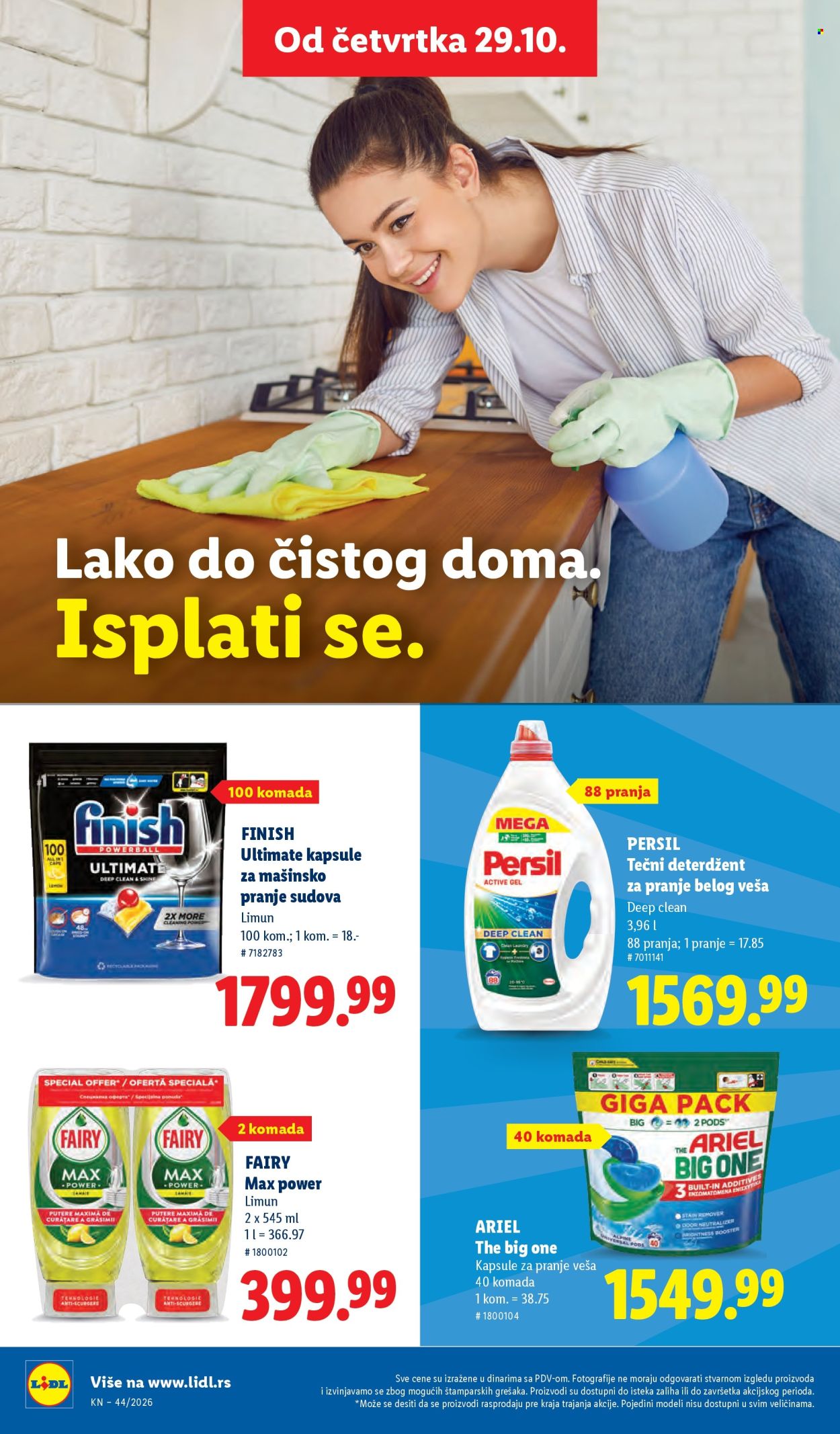 Lidl katalog - 29.10.2026 - 04.11.2026. Stranica 38