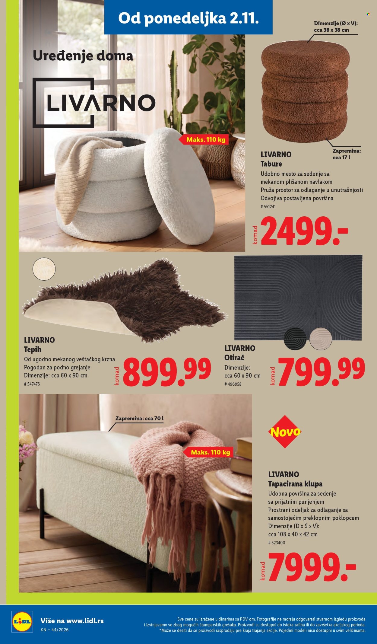 Lidl katalog - 29.10.2026 - 04.11.2026. Stranica 98