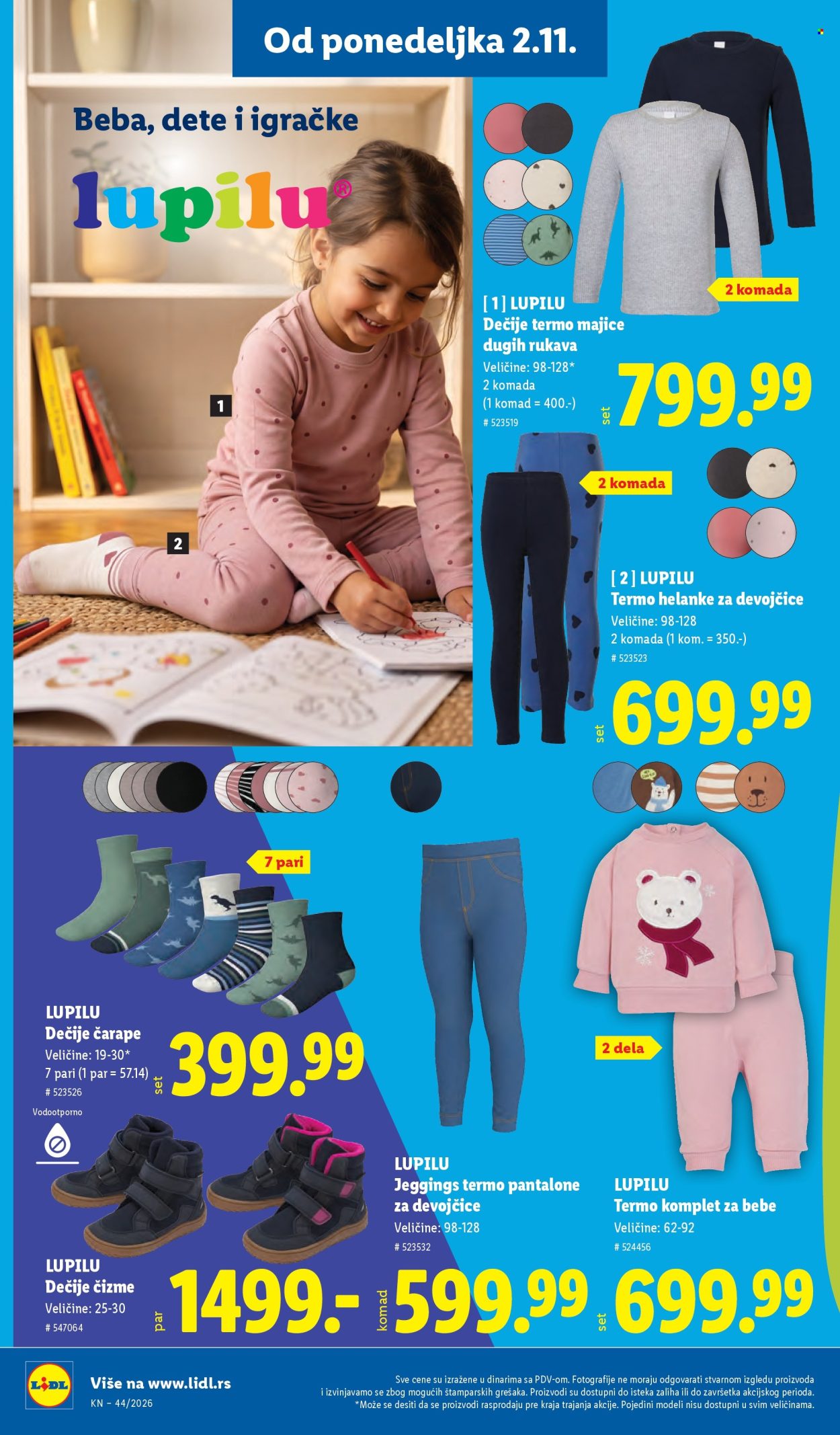 Lidl katalog - 29.10.2026 - 04.11.2026. Stranica 100