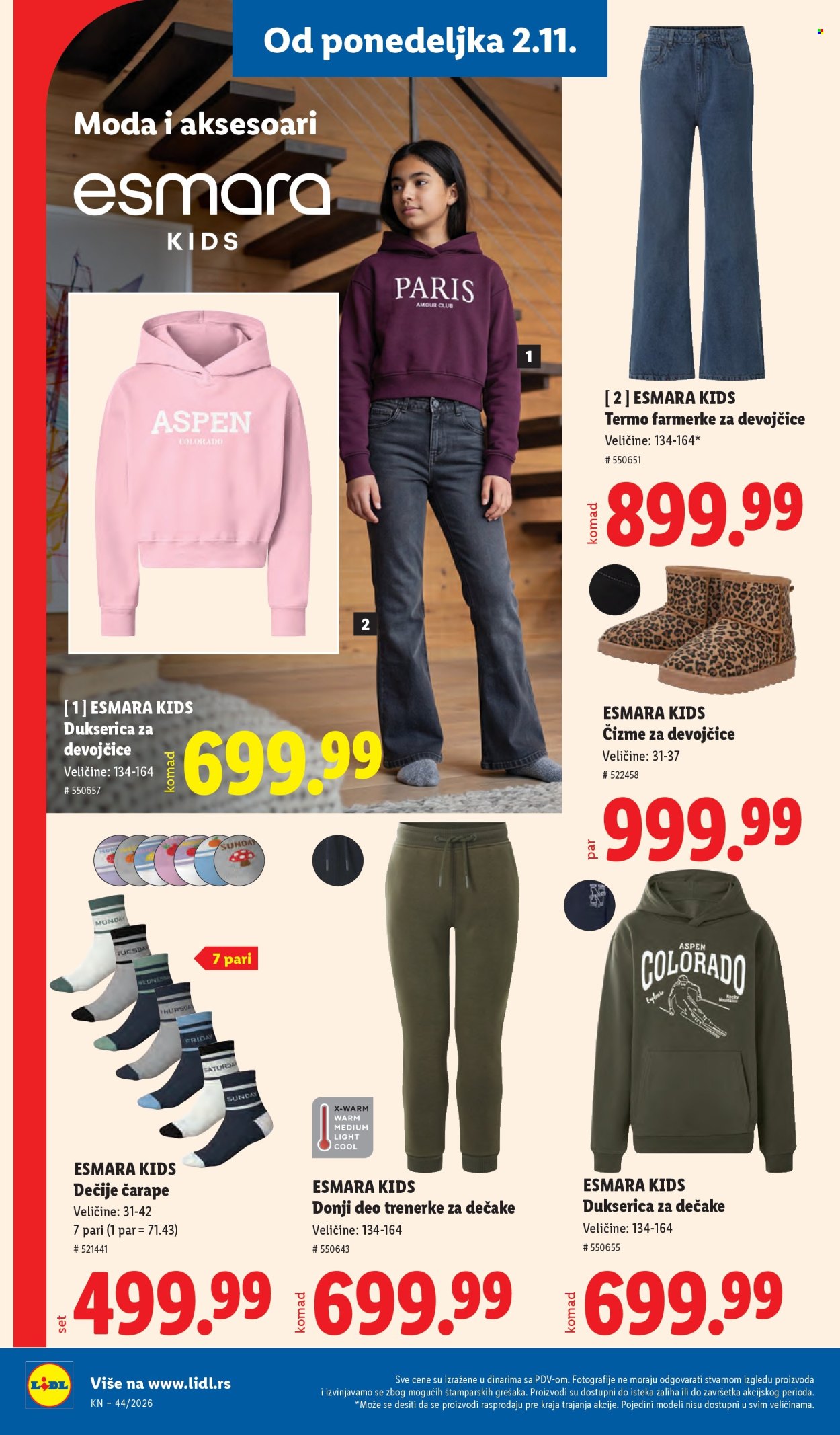 Lidl katalog - 29.10.2026 - 04.11.2026. Stranica 102