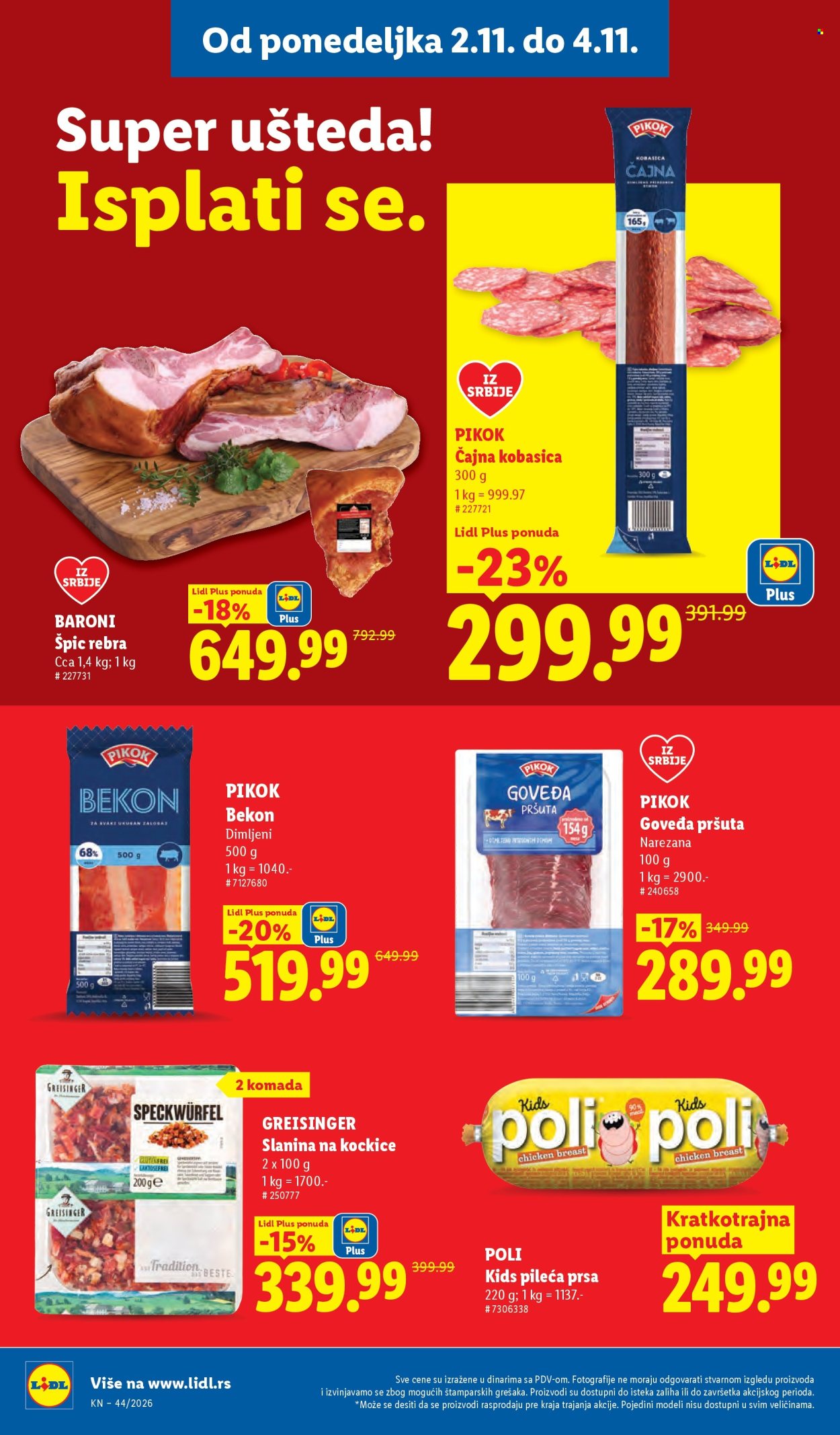Lidl katalog - 29.10.2026 - 04.11.2026. Stranica 106