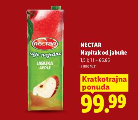 NECTAR Napitak od jabuke