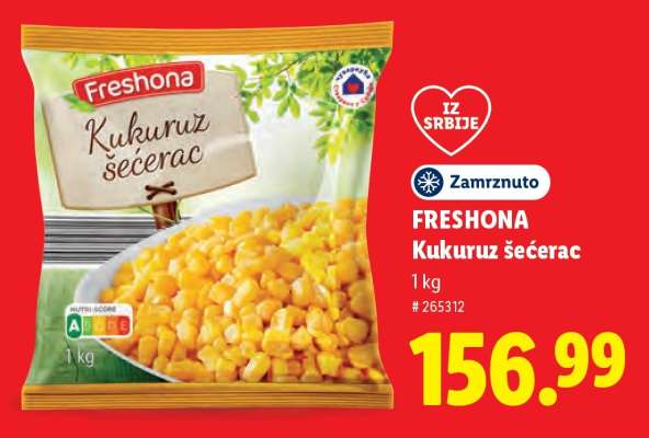 Freshona Kukuruz šećerac