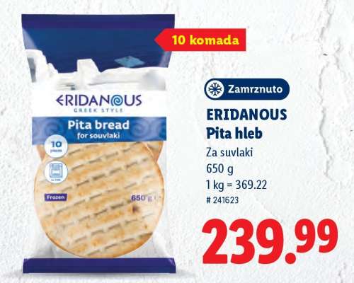 Eridanous Pita hleb