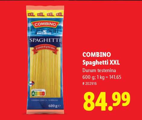 Combino Spaghetti XXL