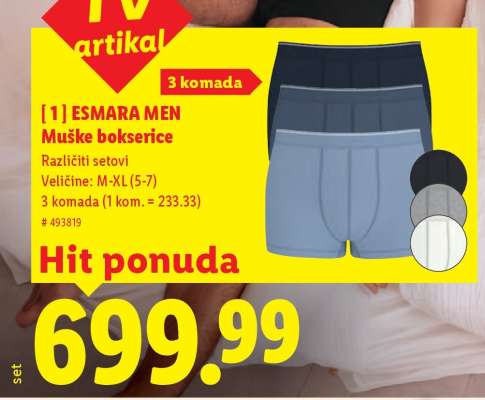 esmara MEN Muške bokserice