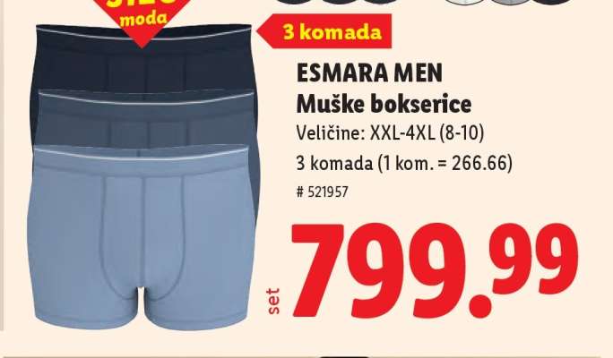 esmara MEN Muške bokserice