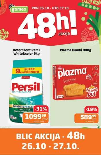 Gomex katalog - 26.10.2026 - 27.10.2026.
