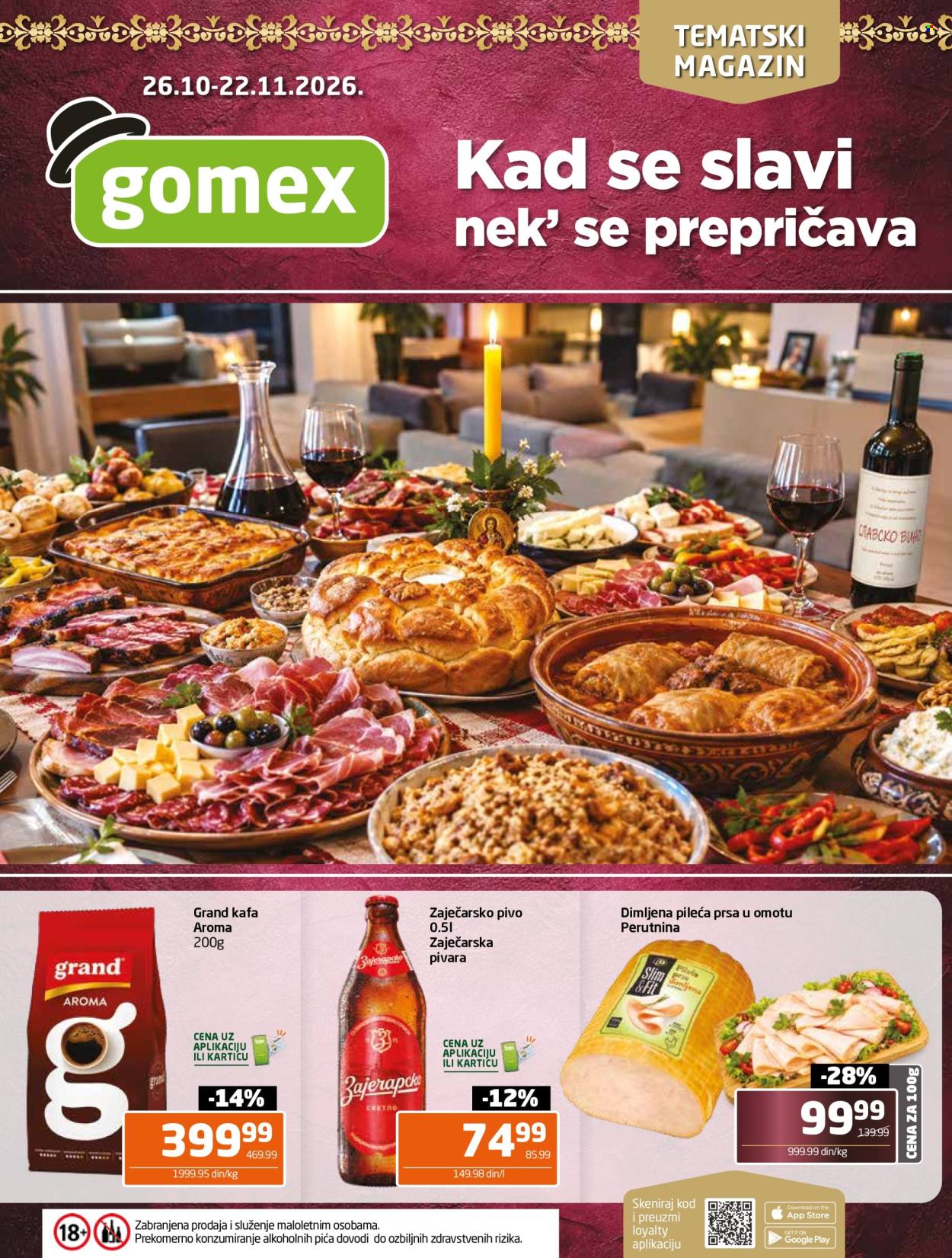 Gomex katalog - 26.10.2026 - 22.11.2026. Stranica 1
