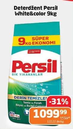 Deterdžent Persil White & Color 9kg