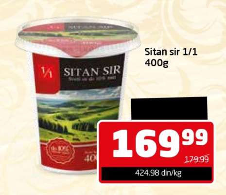 Sitan sir 1/1 400g
