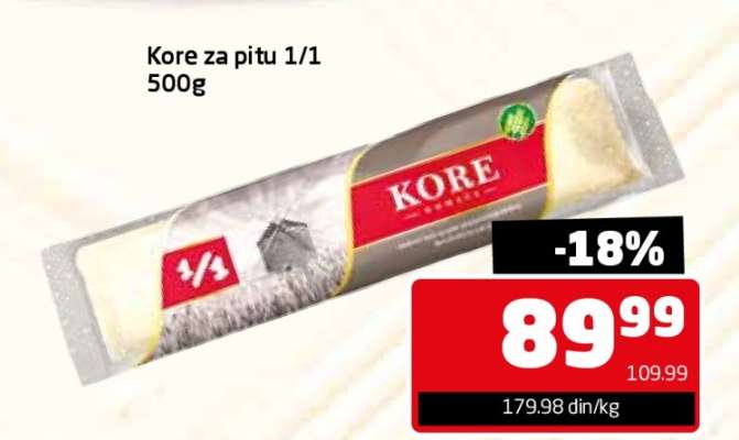 Kore za pitu 1/1