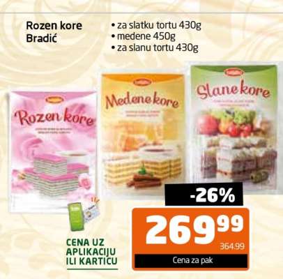 Rozen kore Bradić