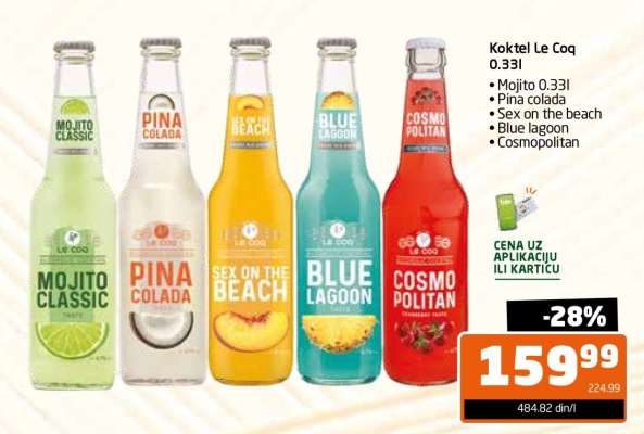 Koktel Le Coq 0.33l