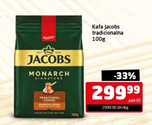 Kafa Jacobs tradicionalna 100g
