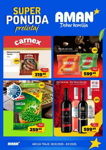Aman katalog - 26.10.2026 - 08.11.2026.