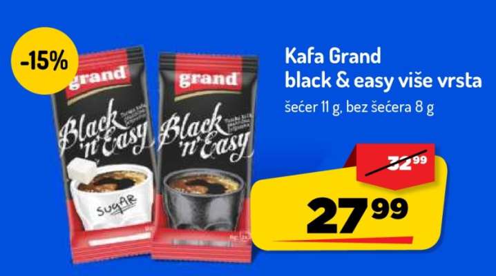 Kafa Grand black & easy više vrsta