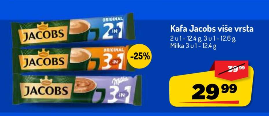 Kafa Jacobs više vrsta