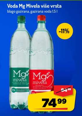 Voda Mg Mivela više vrsta