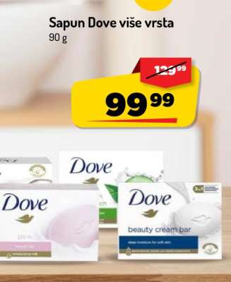 Sapun Dove više vrsta