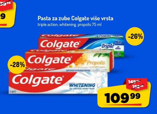 Pasta za zube Colgate više vrsta