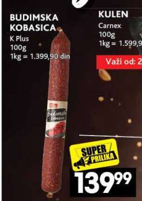 BUDIMSKA KOBASICA